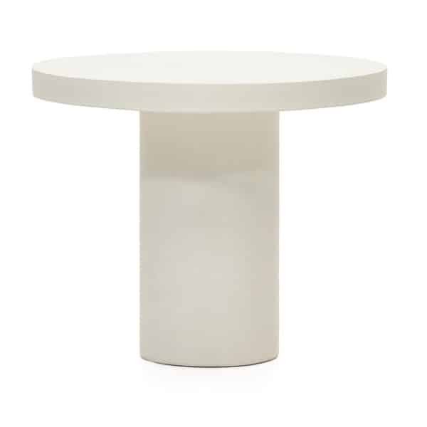 Kave Home Ronde Bistrotafel 'Aiguablava' 90cm, kleur Wit