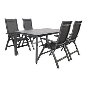 Kettler Edge/Altura 160 cm. tuinset - 5-delig verstelbaar