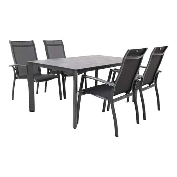 Kettler Edge/Legato 160 cm. tuinset - 5-delig