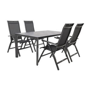 Kettler Edge/Legato 160 cm. tuinset - 5-delig verstelbaar