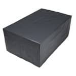 Nature Beschermhoes voor tuinset - zwart - 225 x 143 x 90 cm -