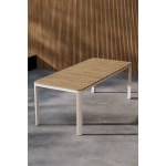 Nohr Tuintafel Anndria 210 x 90cm - Beige/Houtlook