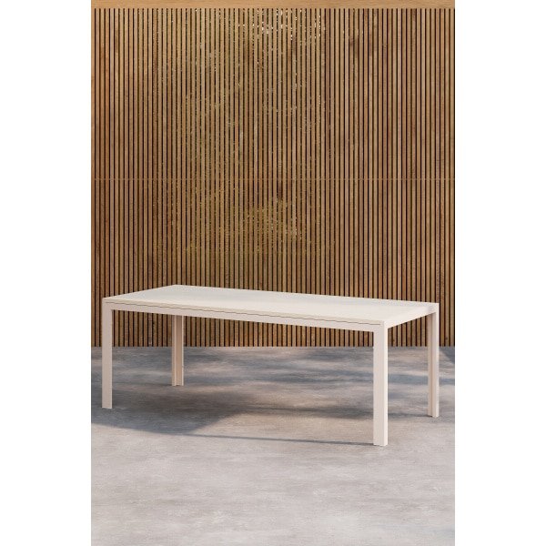Nohr Tuintafel Erikka 205 x 90cm - Beige