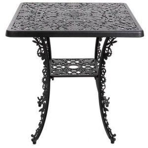 Seletti Industry Garden tuintafel vierkant 70x70 zwart