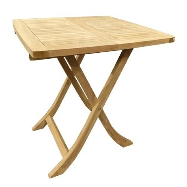 Teak Bijzettafel - 70x70 - Buitengewoon de boet