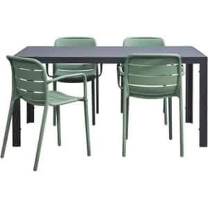 Tuinset Savoie Nice - groen - 5-delig - 160 cm - Leen Bakker