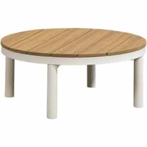 Tuintafel Soulac - zand - 31,5x75x75 cm - Leen Bakker