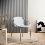 Umbra Tuinstoel 'Ringo' kleur Grijs