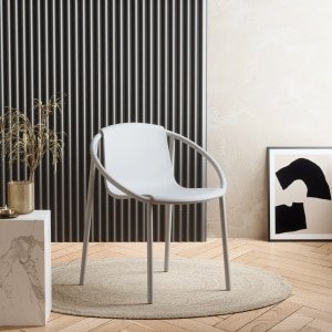 Umbra Tuinstoel 'Ringo' kleur Grijs