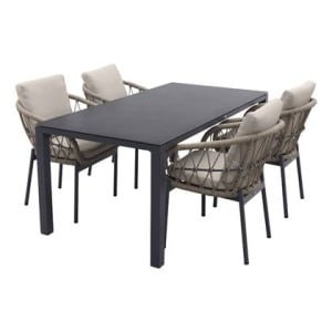 VDG Julia|Chaneo tuinset - 180x90 cm. - 5-delig