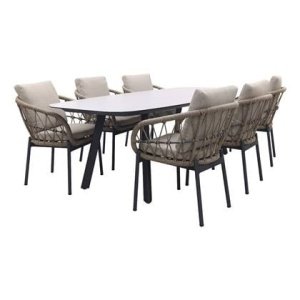 Vdgarde Julia|Manolo Deens ovale tuinset - 240x103 cm. - 7-delig