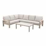 Verano/Atlanta loungeset (5-delig) - Latte