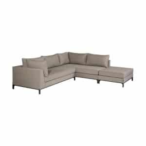 Woood Exotan Sicilië loungeset rechts taupe