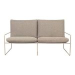 ferm LIVING Desert 2-zitsbank Dolce - Cashmere / Dark Sand