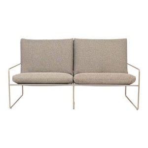 ferm LIVING Desert 2-zitsbank Dolce - Cashmere / Dark Sand