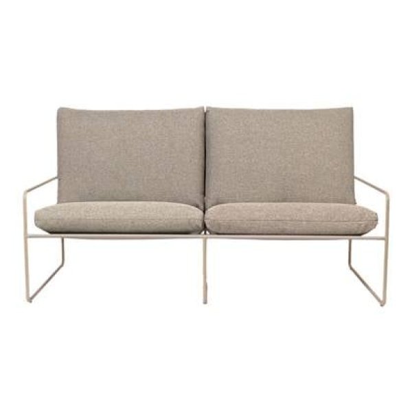 ferm LIVING Desert 2-zitsbank Dolce - Cashmere / Dark Sand