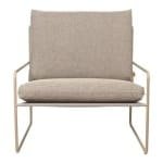ferm LIVING Desert Lounger - Dolce - Cashmere / Dark Sand