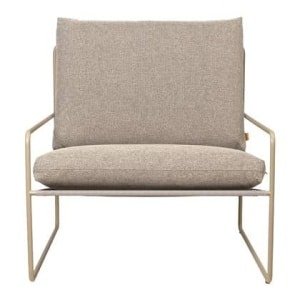 ferm LIVING Desert Lounger - Dolce - Cashmere / Dark Sand