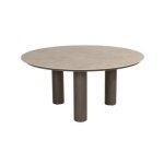 4 Seasons Arizona ronde tuintafel Ø160 cm. - zand|terre