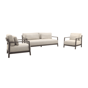 4-Seasons Capresi stoel-bank loungeset - terre