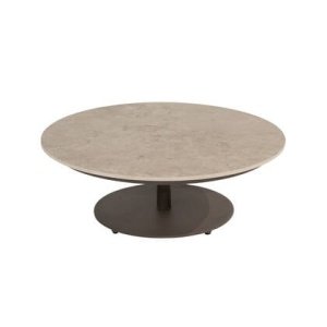 4 Seasons Outdoor Boaz koffietafel - terre|keramiek - Ø80 cm.