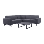 Boavista/Cuba Sunbrella loungeset (4-delig) - Sooty/Antraciet