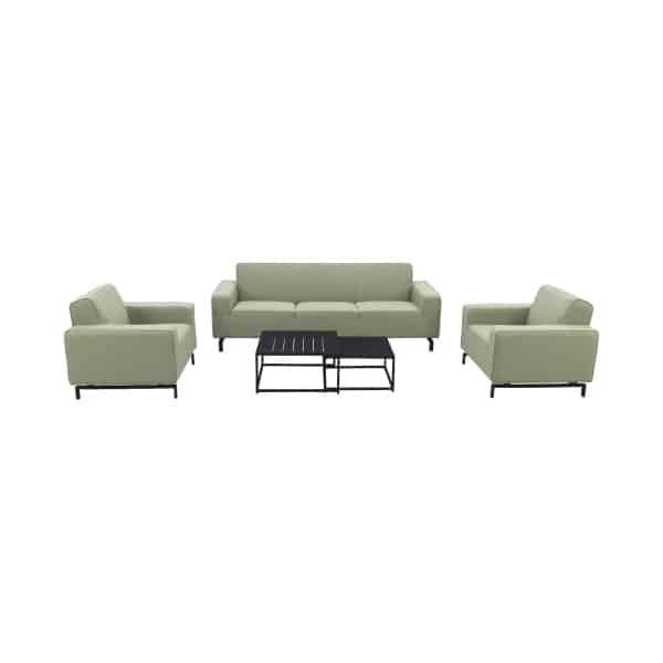 Boavista/Royalty stoel-bank loungeset - Heritage leaf - 5-delig