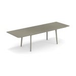 EMU Plus4 tuintafel uitschuifbaar 160/270x90 cm grey green
