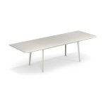EMU Plus4 tuintafel uitschuifbaar 160/270x90 cm matt white