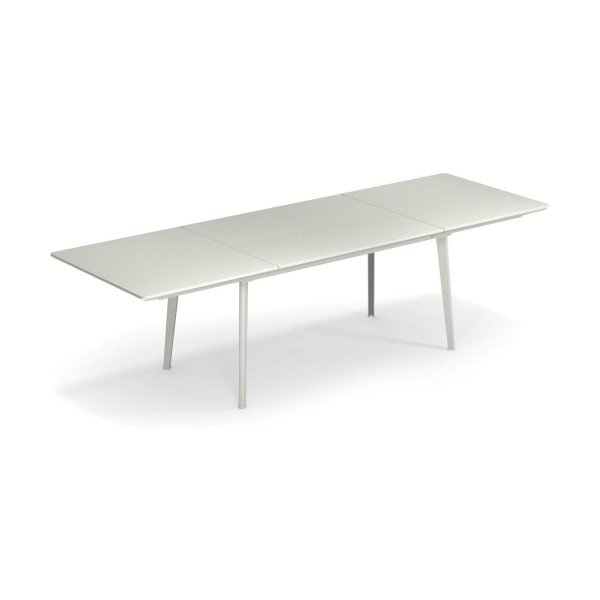 EMU Plus4 tuintafel uitschuifbaar 160/270x90 cm matt white