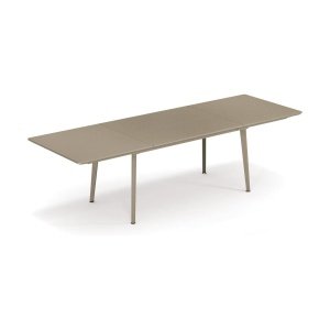 EMU Plus4 tuintafel uitschuifbaar 160/270x90 cm taupe