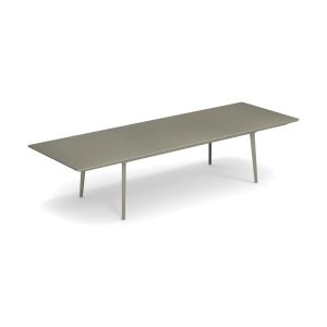 EMU Plus4 tuintafel uitschuifbaar 220/330x110 cm grey green