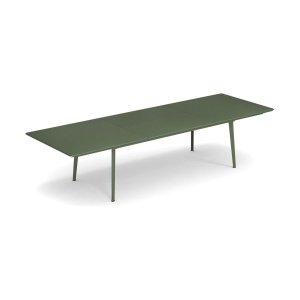 EMU Plus4 tuintafel uitschuifbaar 220/330x110 cm military green