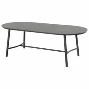 Flora dining tafel ceramic black 220 x 100 cm - Hartman