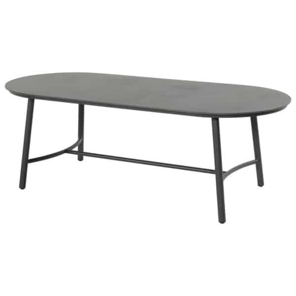 Flora dining tafel ceramic black 220 x 100 cm - Hartman