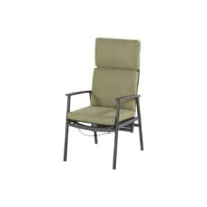 Flora verstelbare dining stoel green black - Hartman