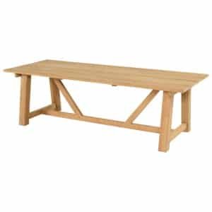 Fremont dining tafel teak 246 x 100 cm - Hartman