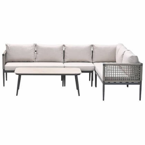 Garden Impressions Burela loungeset 5-delig rechts - taupe