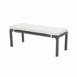 Garden Impressions Tarera sportbank 120x45 cm - donker grijs