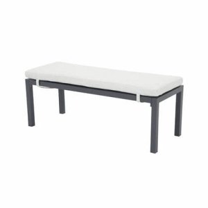 Garden Impressions Tarera sportbank 120x45 cm - donker grijs
