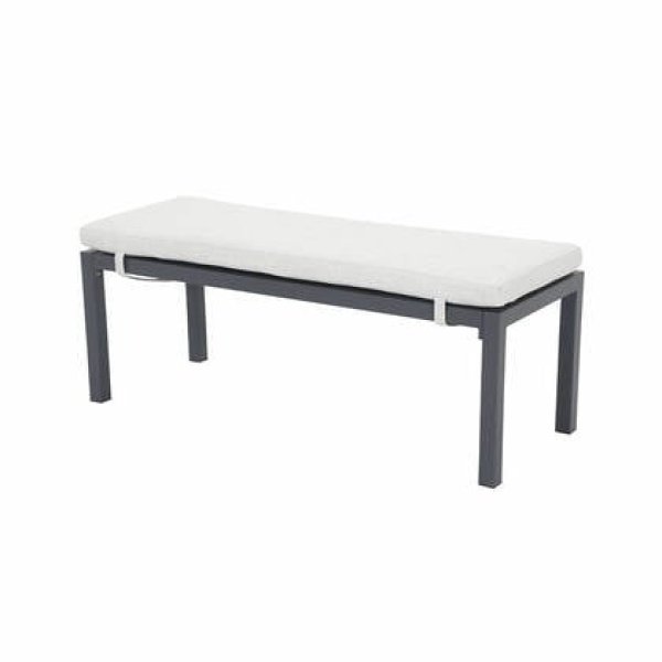 Garden Impressions Tarera sportbank 120x45 cm - donker grijs