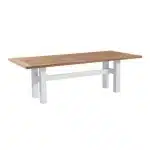 Hartman Heron dining tuintafel 240x100 cm. - Wit|Teak