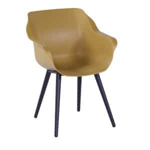 Hartman Tuinstoel Sophie Studio met armleuning - Geel