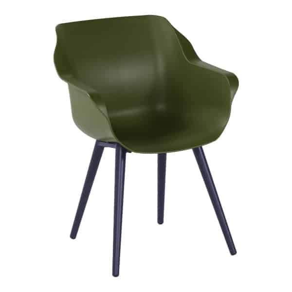 Hartman Tuinstoel Sophie Studio met armleuning - Groen
