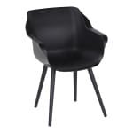 Hartman Tuinstoel Sophie Studio met armleuning - Zwart