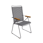 Houe Click Position tuinstoel Dark Grey