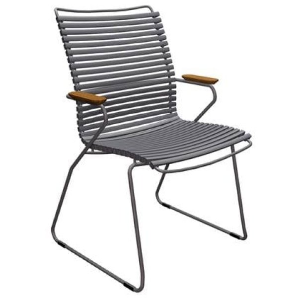 Houe Click Tall tuinstoel Dark Grey