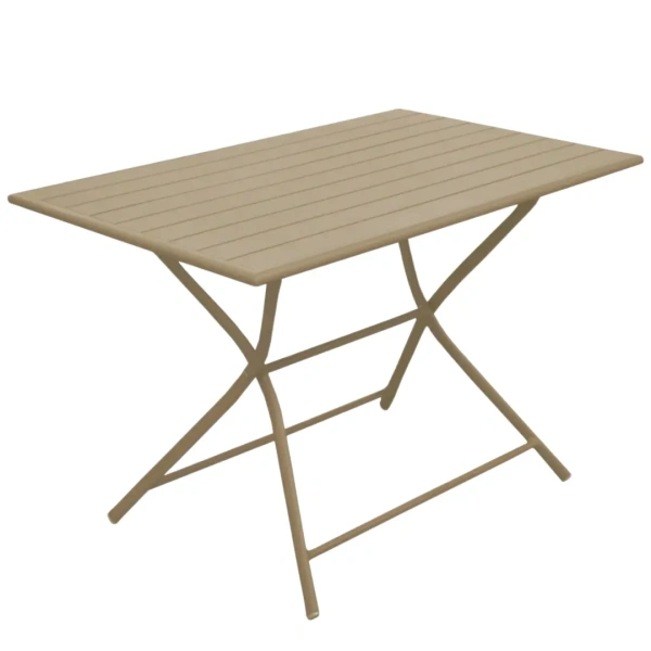 Inklapbare tuintafels GLOBE 110x70cm Sand
