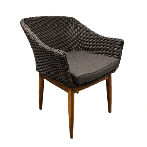 Java Dining Tuinstoel - Charcoal/Acacia OWN - Own