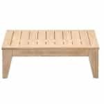 Kailua lounge tafel 97x97xH32 cm acacia white wash - Garden impressions